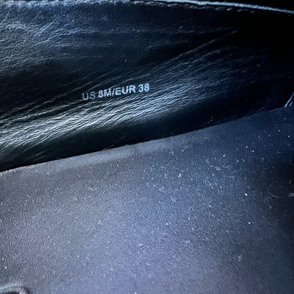 Vince Blair Perforated Black Slip on Sneaker Size 8 - Picture 6 of 7